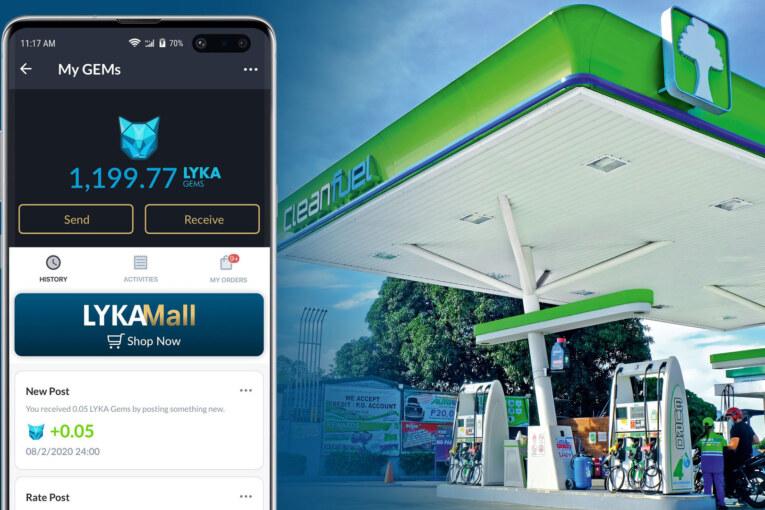Cleanfuel stations soon to accept LYKA GEMs as payment for fuel and services