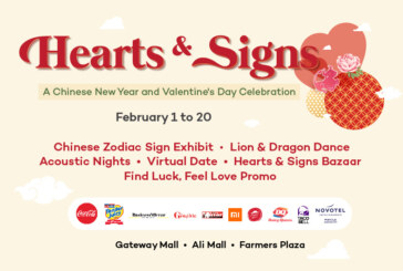 Find luck and feel the love at Araneta City this February!