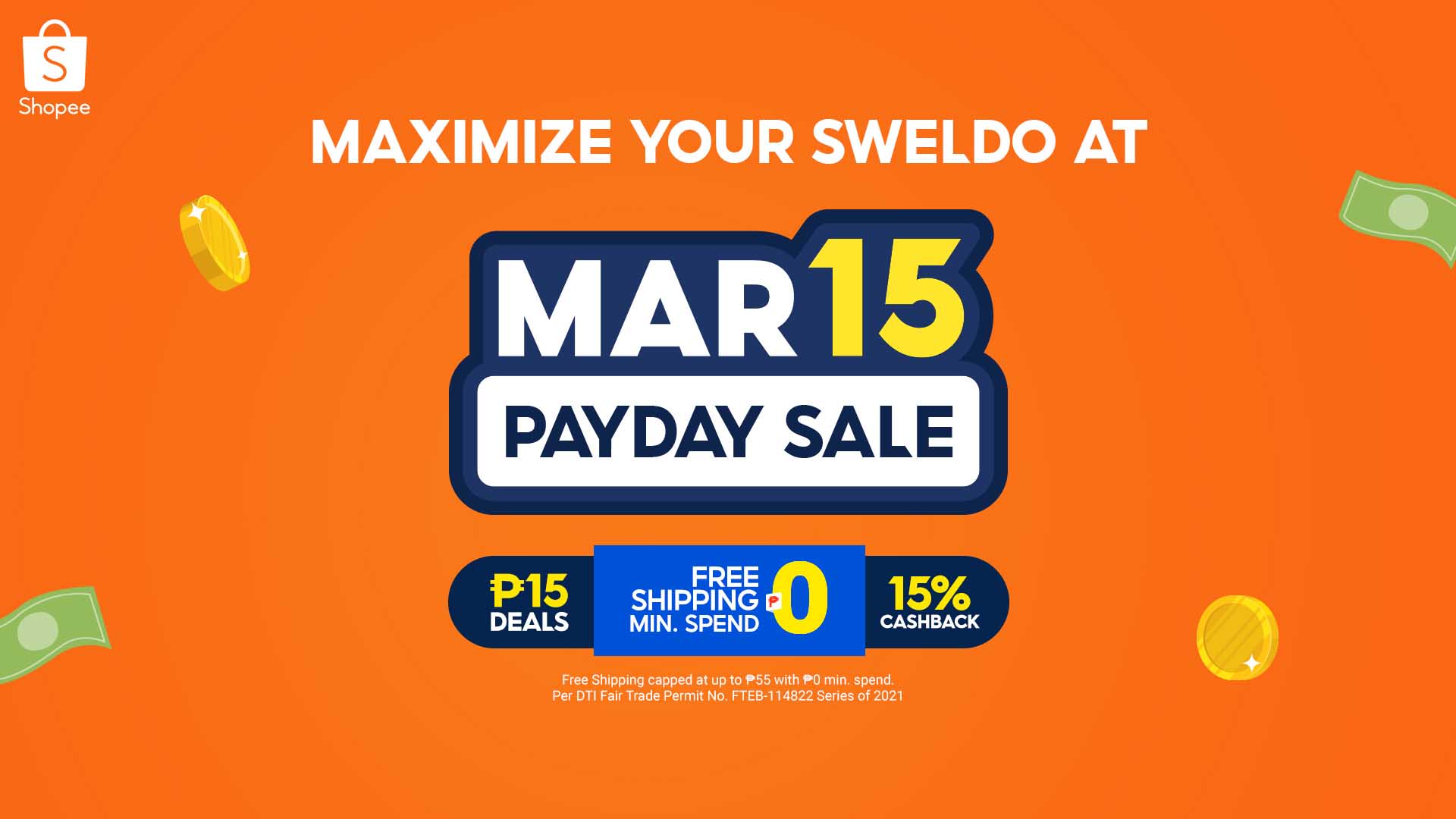 5 ways to maximize your sweldo at the Shopee 3.15 Payday Sale