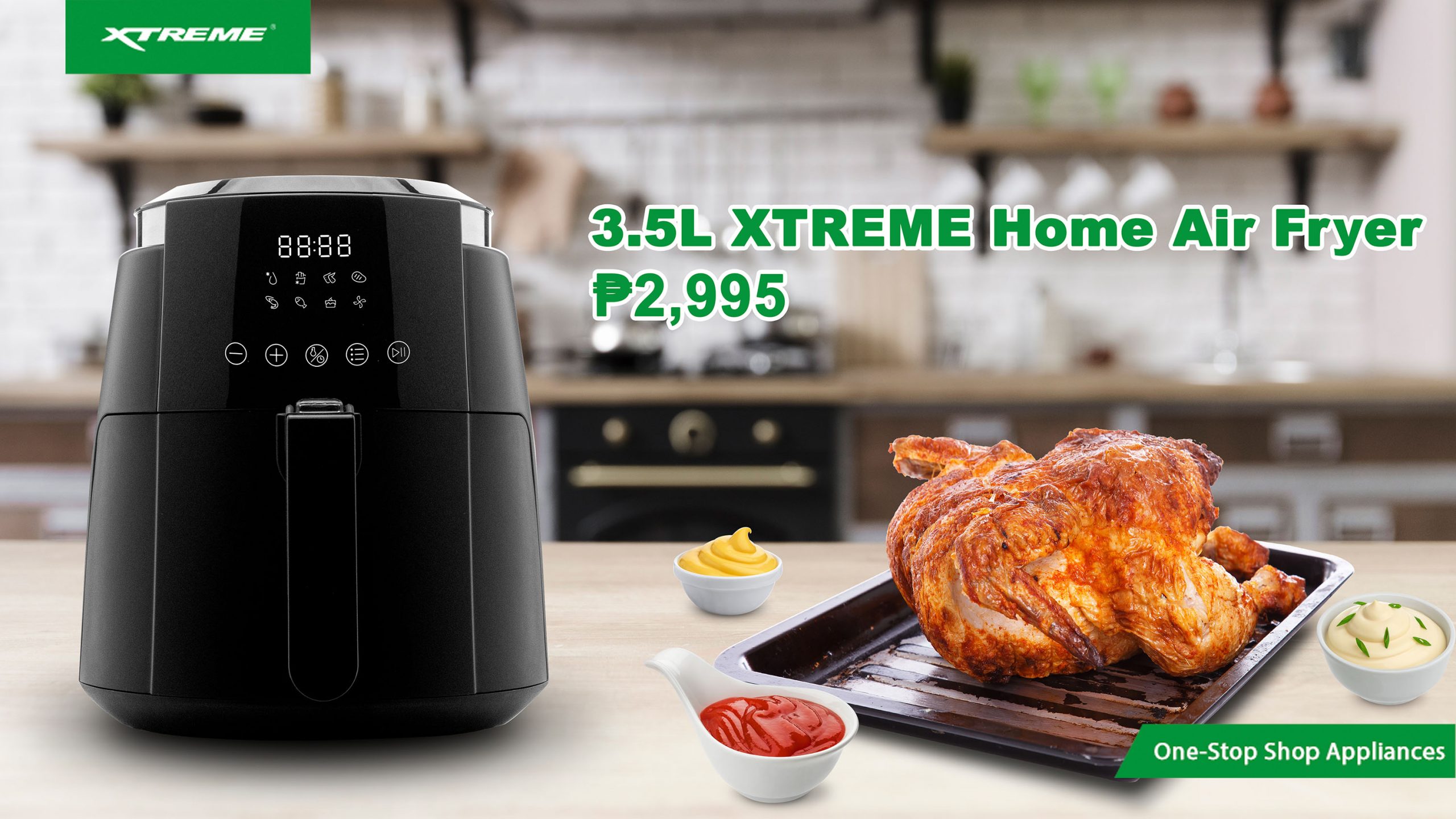 Most affordable Air Fryer from XTREME is now available!