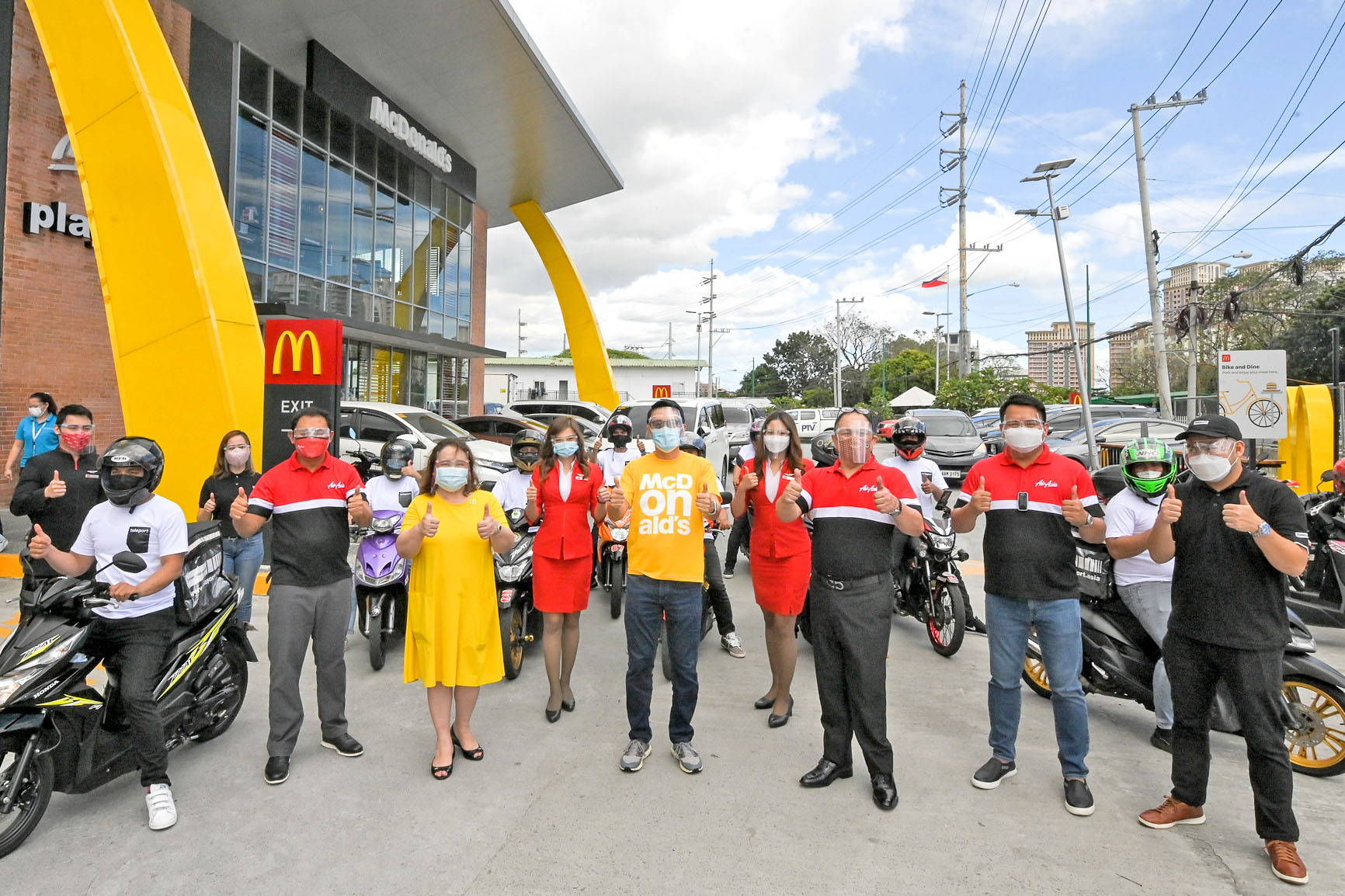 AirAsia ’s Teleport partners with food giant McDonald’s for timely and fast-moving deliveries