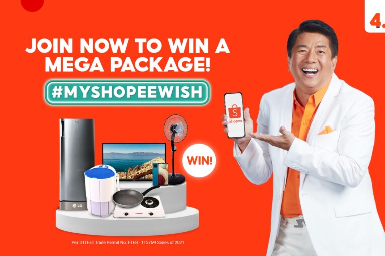 Win a Home Appliance and Gadgets Bundle from Shopee and Willie Revillame by Joining #MyShopeeWish