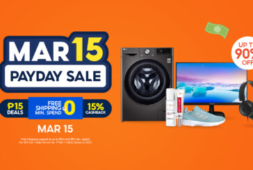 15 best deals you can find at Shopee’s 3.15 Payday Sale and enjoy discounts up to 90% off