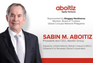 Aboitiz joins the Global Compact Network Philippines Board of Trustees