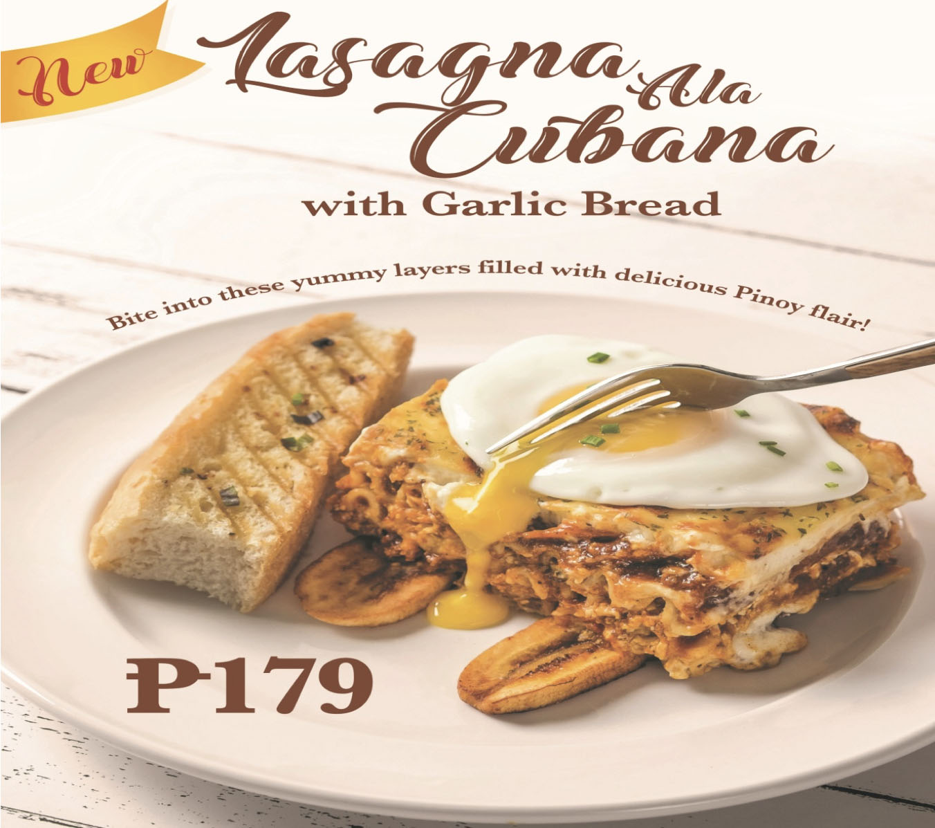 Try the new Goldilocks Lasagna ala Cubana