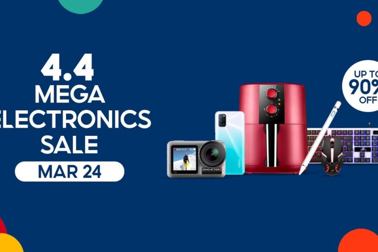 Shopee’s 4.4 Mega Electronics Sale on March 24! Cameras, gaming keyboards and more on sale up to 90% off