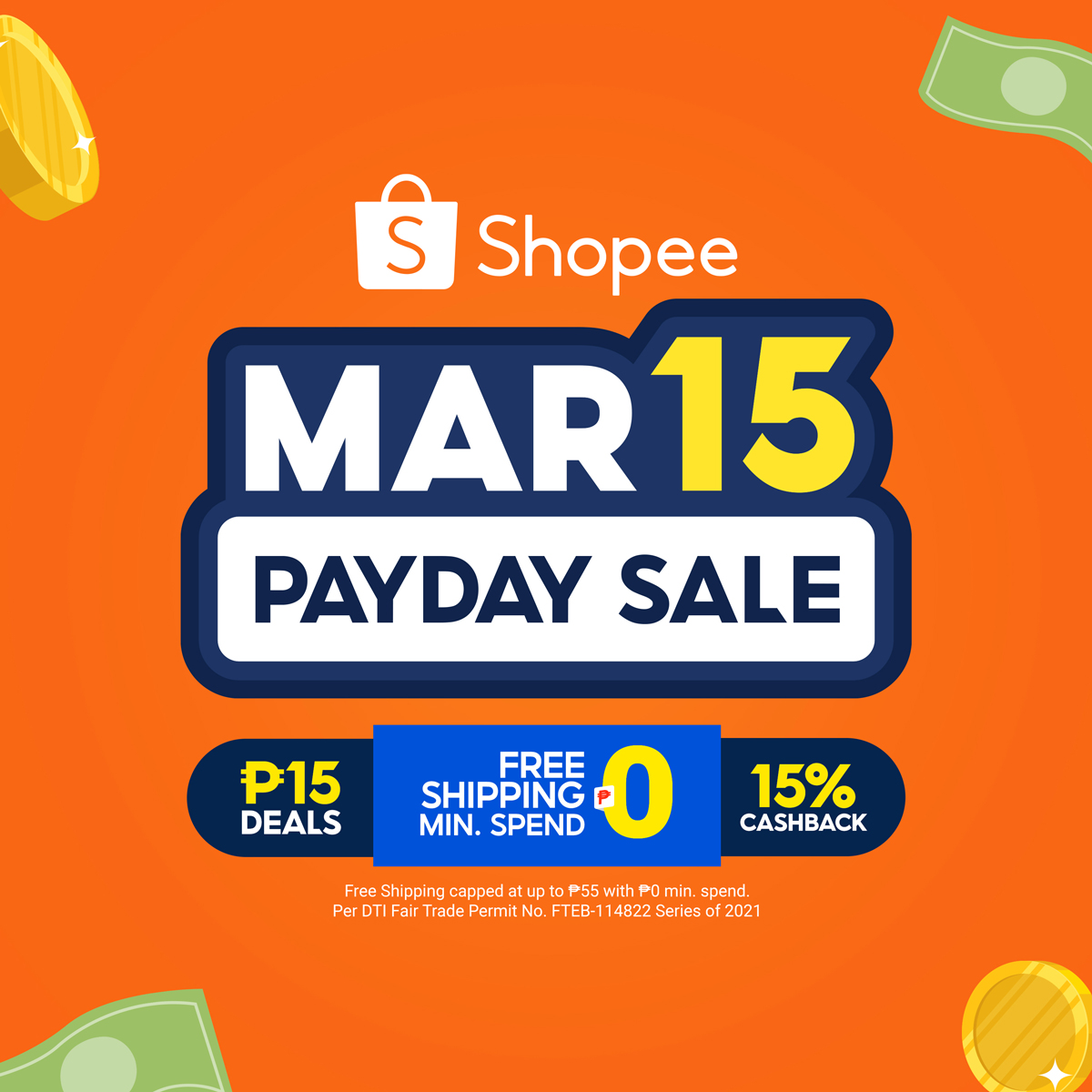 Check out the best deals on Shopee March 15 Payday Sale!