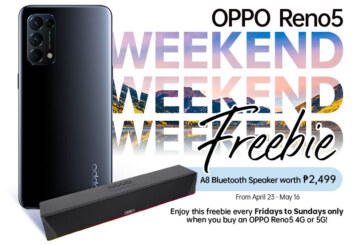 TGIF! Score special freebies on Weekends When You Purchase OPPO Reno5 Series