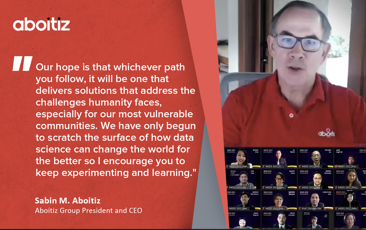 Aboitiz and AIM’s pioneering data science program welcomes biggest class since launch