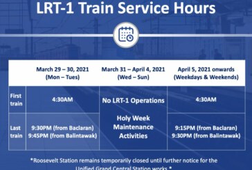 LRMC implements adjusted LRT-1 operating hours