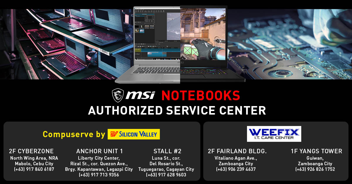 MSI launches first-ever authorized repair services outside Metro Manila