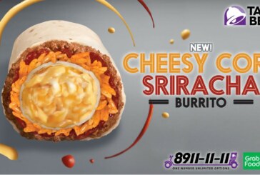 We’ve reinvented the burrito experience: Taco Bell’s newest Cheesy Core Sriracha Burrito!