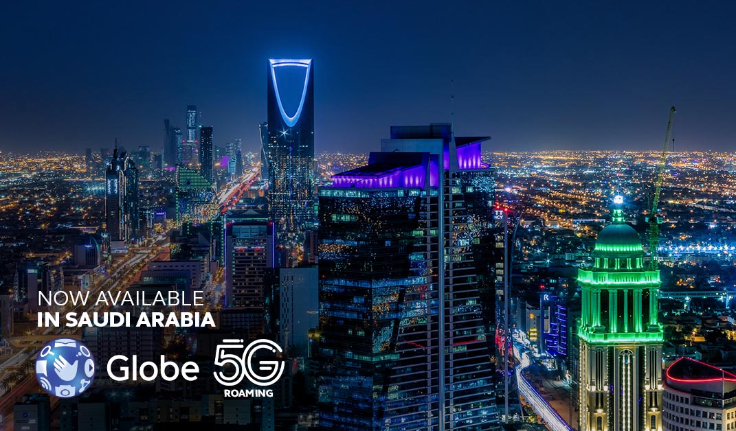 Globe elevates global 5G experience, expands coverage in Vietnam and Saudi Arabia