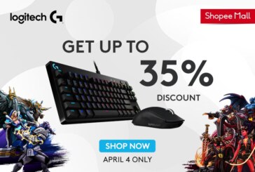 Shop at the 4.4 Sale and Play to Win with Awesome G Pro Gaming Gear from Logitech