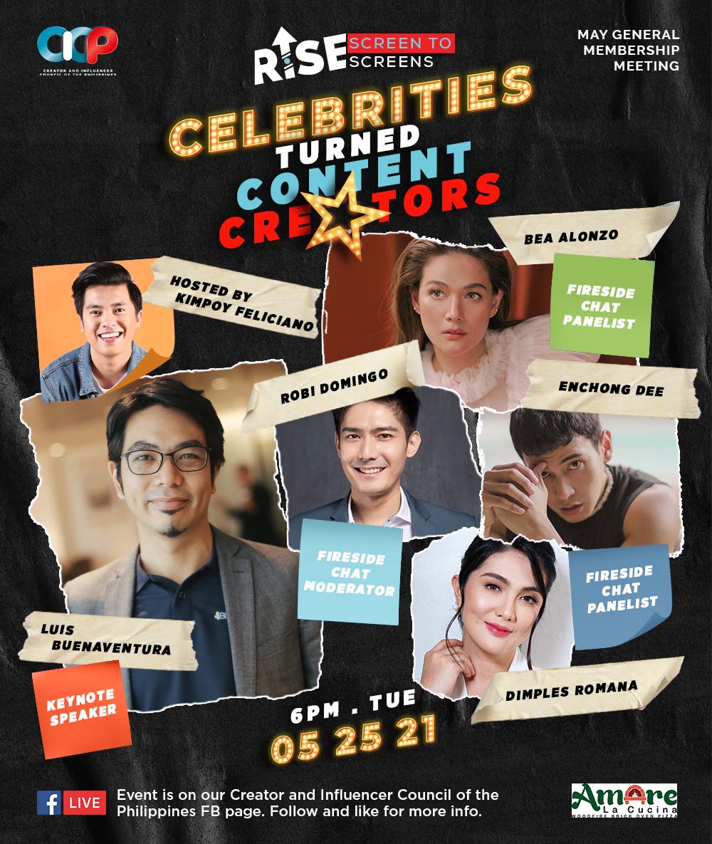 CICP May GMM: Celebrities Turned Content Creators