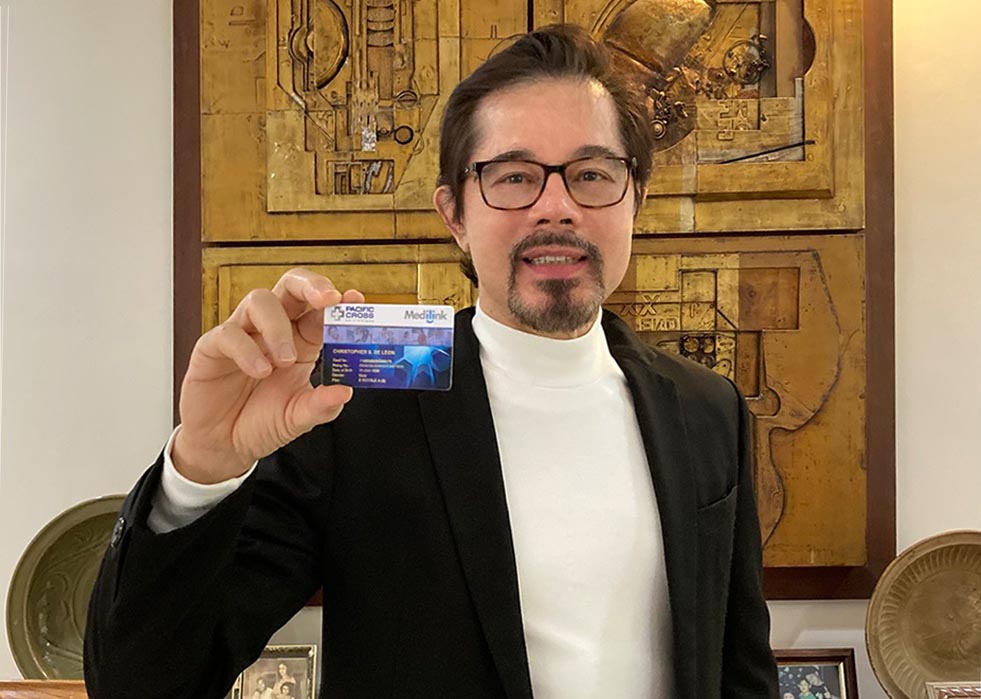 The three P’s that help Christopher de Leon power through the pandemic