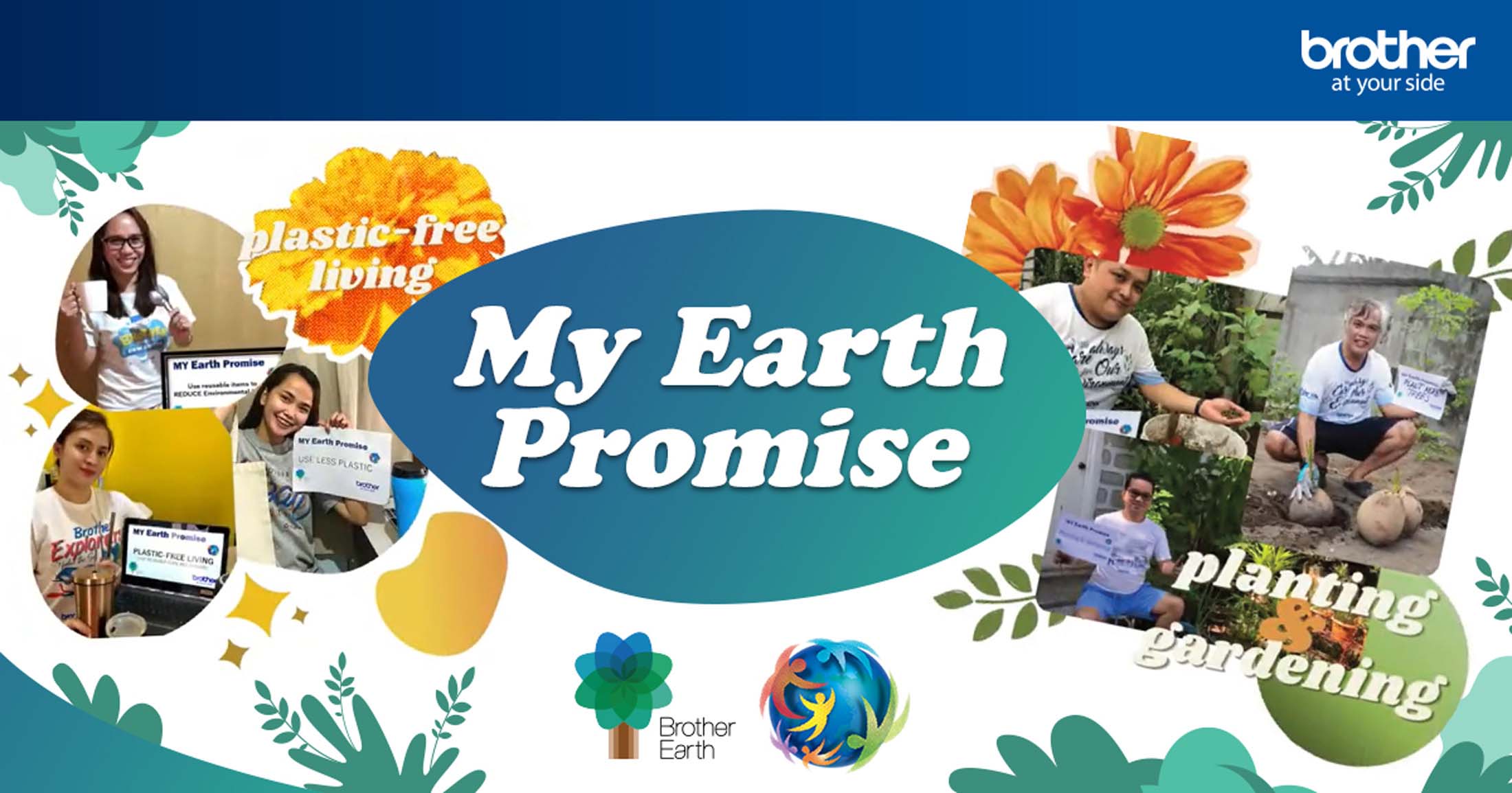 Brother Philippines associates renew commitment to conserving the environment on Earth Day