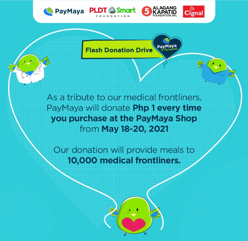 Pay it forward to our modern-day heroes with PayMaya 