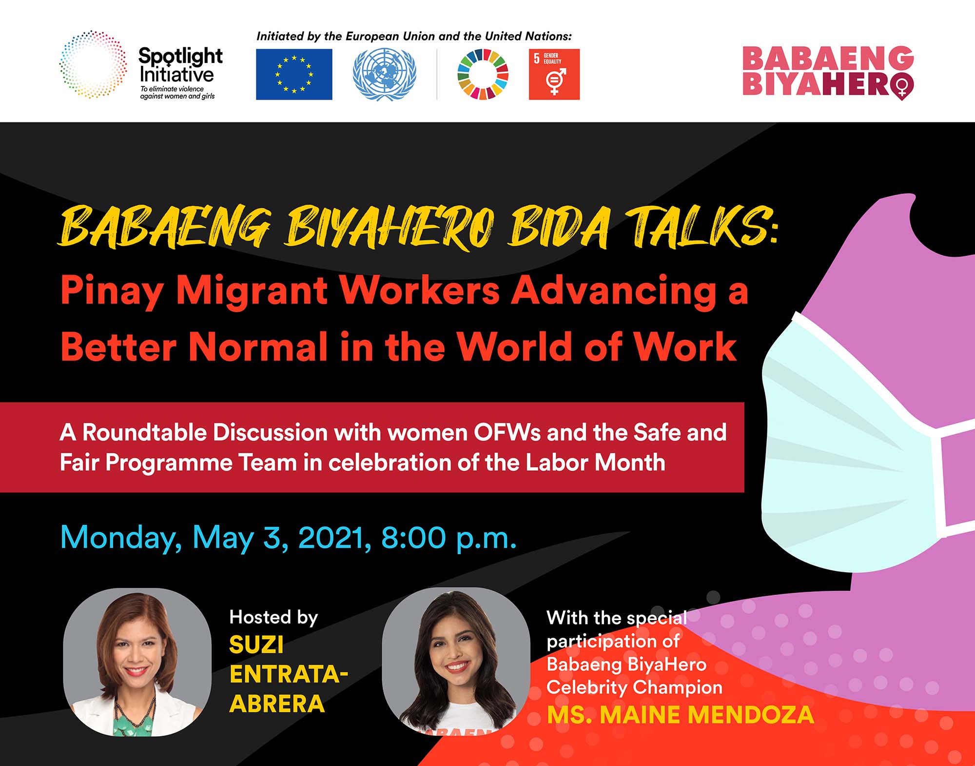 Safe and Fair Philippines advocates for ending violence and ensuring jobs and rights for Filipina OFWs in a new and better normal