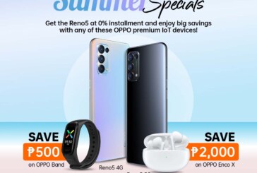A Summer to Remember with OPPO Reno5 Now Available at 0% Installment with Big Savings