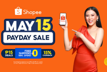 Shopee and Alex Gonzaga make akinse shopping more fun, rewarding, and worthwhile at Shopee 5.15 Payday Sale
