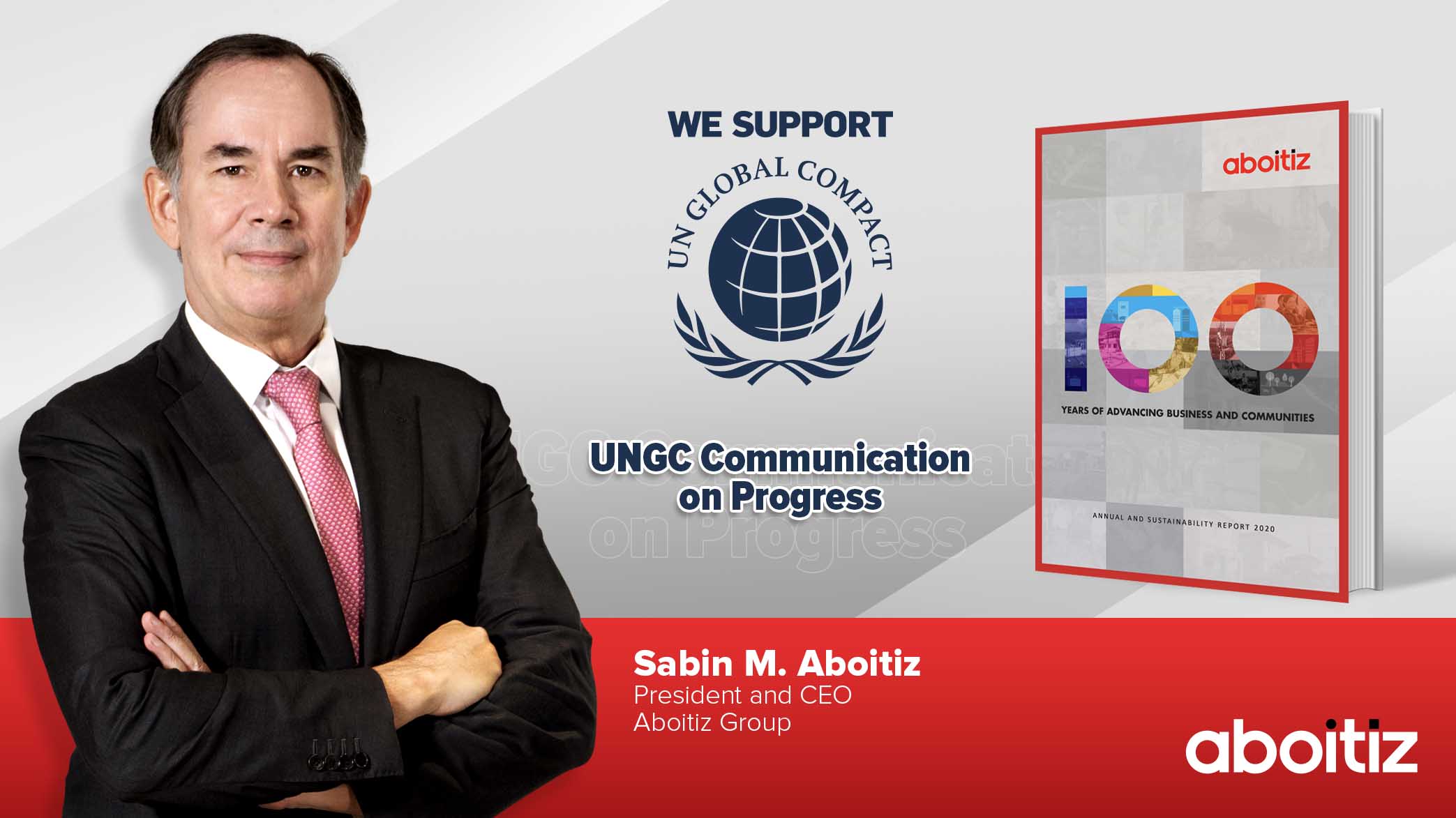 Aboitiz releases its maiden UNGC Communication on Progress