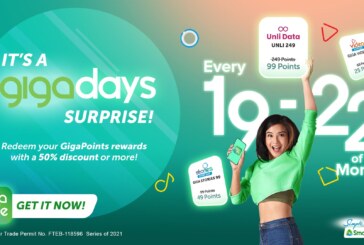 Smart lets you enjoy exclusive GigaPoints discounts on GigaDays