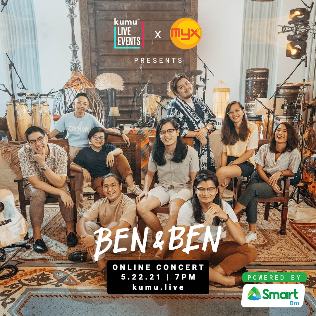 Smart Bro lets you win tickets to Ben&Ben’s kumu Live Events concert on May 22 