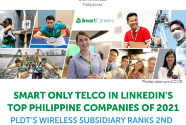 Smart only telco in LinkedIn’s Top Philippine Companies of 2021