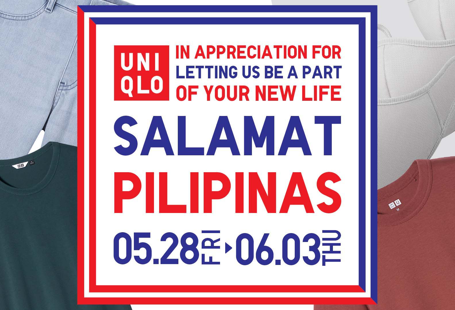 UNIQLO Philippines celebrates its 9th Anniversary with exclusive offers and promotions