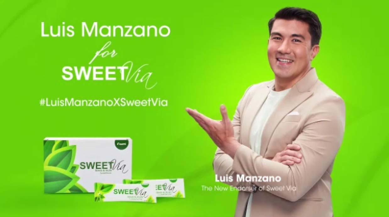 SweetVia welcomes Luis Manzano as its newest brand ambassador - MegaBites