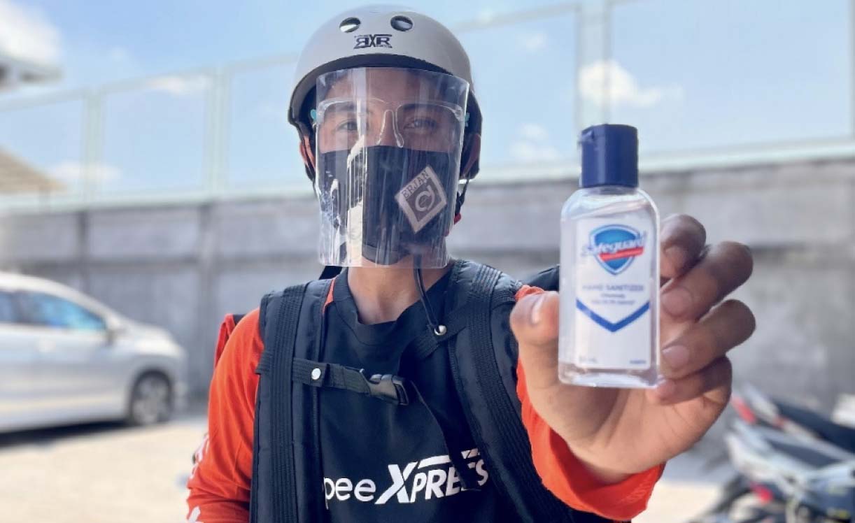 P&G’s Safeguard Equips All Shopee Xpress Riders Nationwide With Sanitizers for SAFE Deliveries