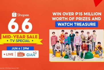 Win Over PHP15 Million Worth of Prizes and Catch Rising K-Pop Act Treasure at Shopee’s 6.6-7.7 Mid-Year Sale TV Special