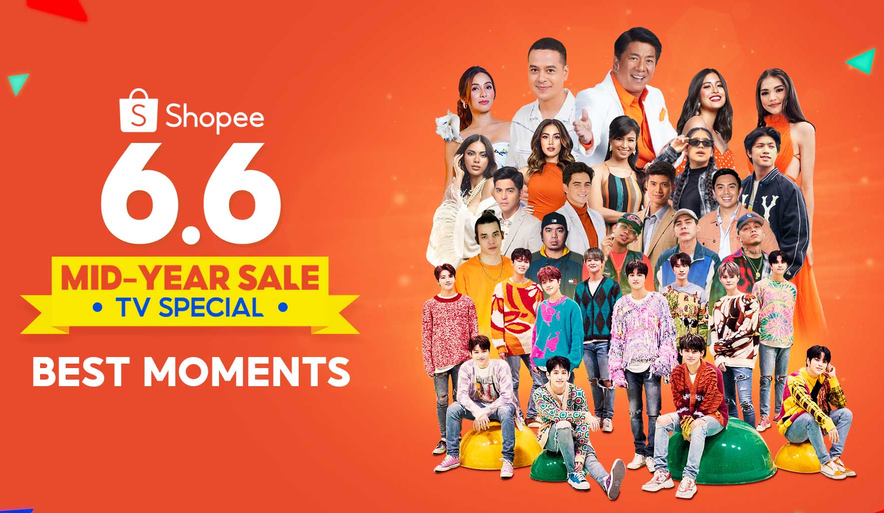 Six Fan Favorite Moments during Shopee’s 6.6-7.7 Mid-Year Sale TV Special