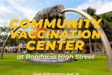Over 14,000 Taguig Citizens inoculated in the Bonifacio High Street  Community Vaccination Center