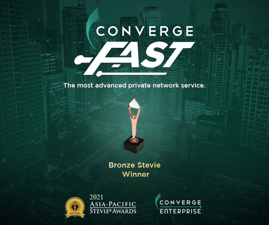 Converge ICT wins Bronze in the 2021 Asia-Pacific Stevie Awards