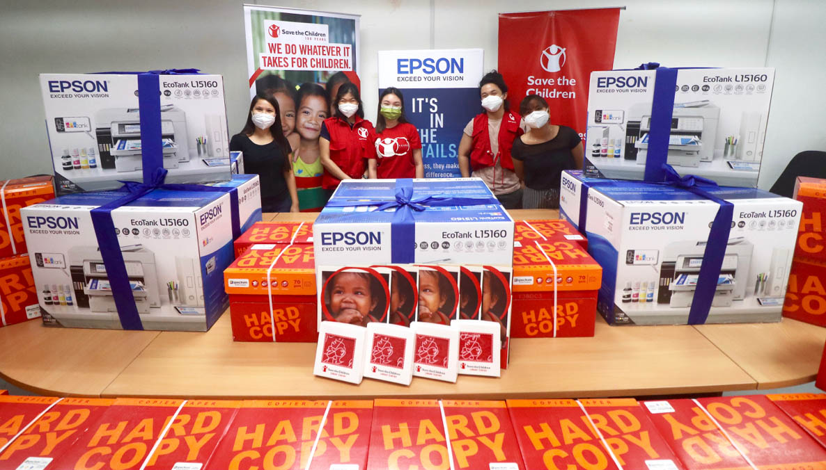 Epson partners with Save the Children to help address the challenges of learning in the new normal