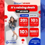 GCash and Airasia partners to offer travelers safety and convenience for payment of their flight and hotel bookings