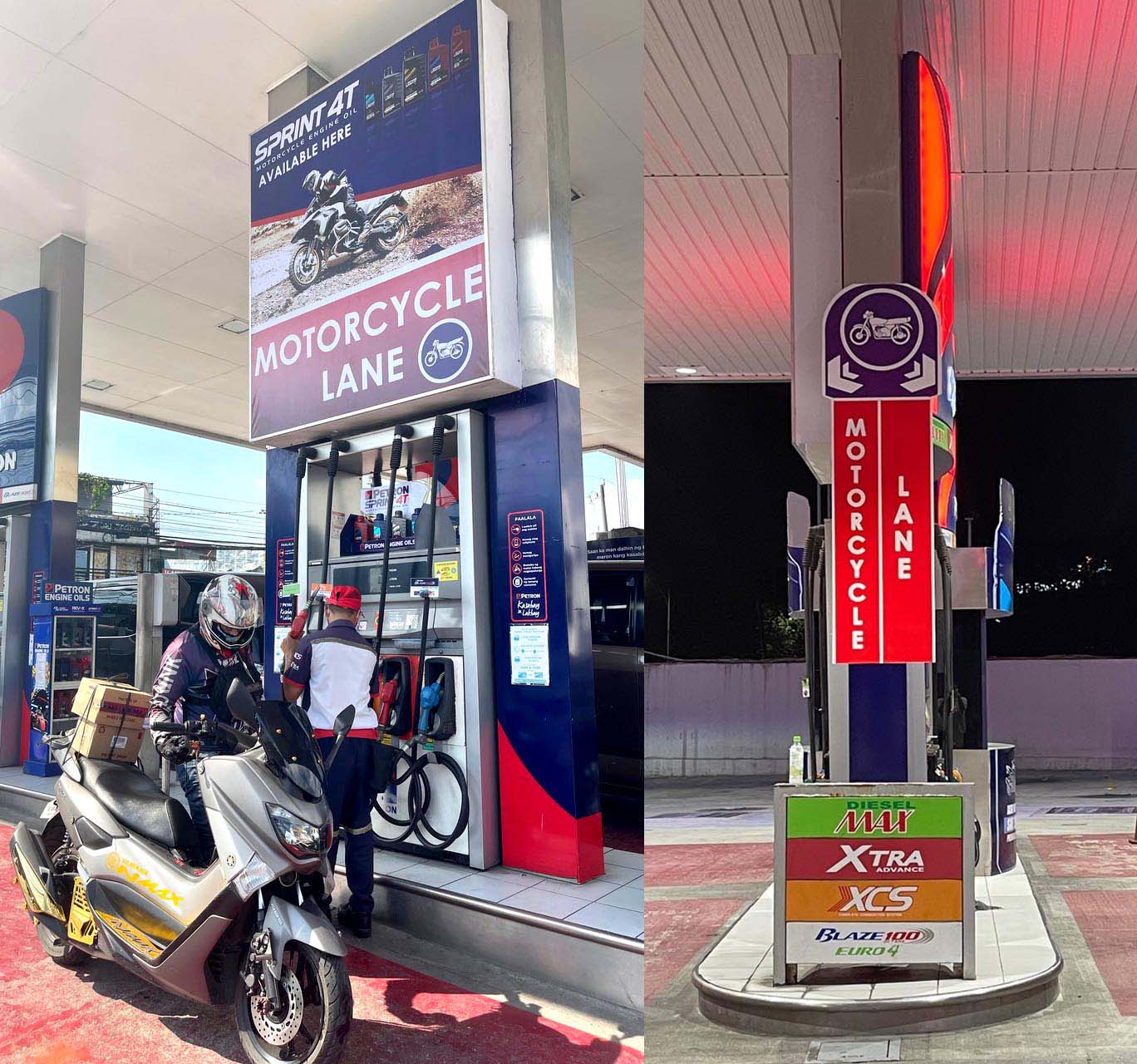 135 Petron stations now opens exclusive motorcycle lanes providing convenience and faster transactions