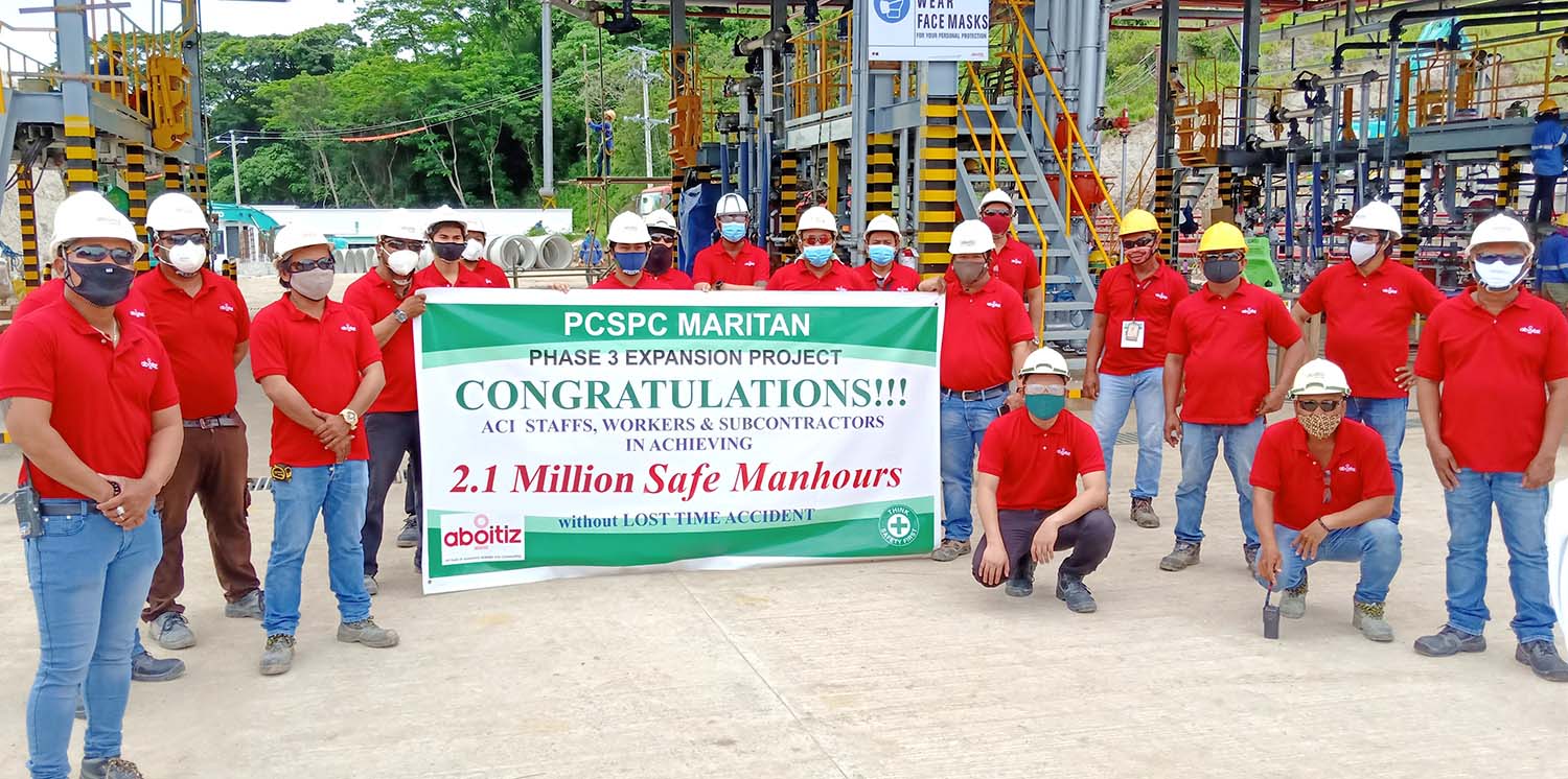 Aboitiz Construction achieves over 5 Million safe man hours across different project sites