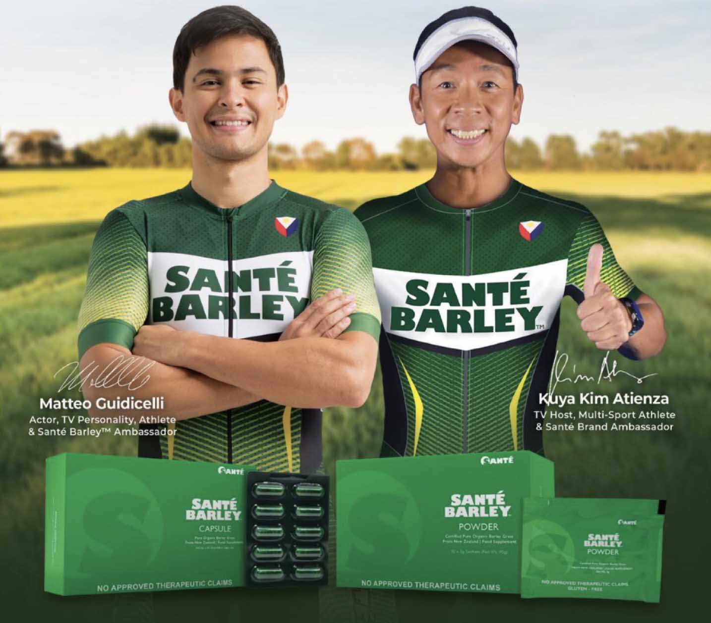 What’s the Best Shade of Green? Kuya Kim, Matteo Guidicelli say it’s leading a Healthy Life