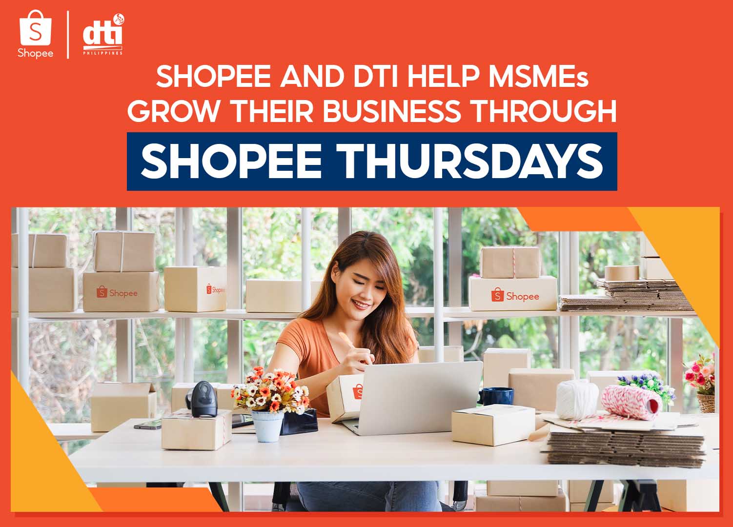 Shopee Launches Shopee Thursdays with the Department of Trade and Industry to Help MSMEs Thrive in the E-commerce Space