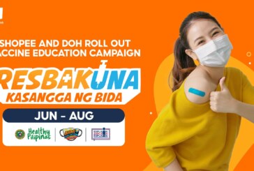 Shopee and the Department of Health team up to encourage Filipinos to get vaccinated