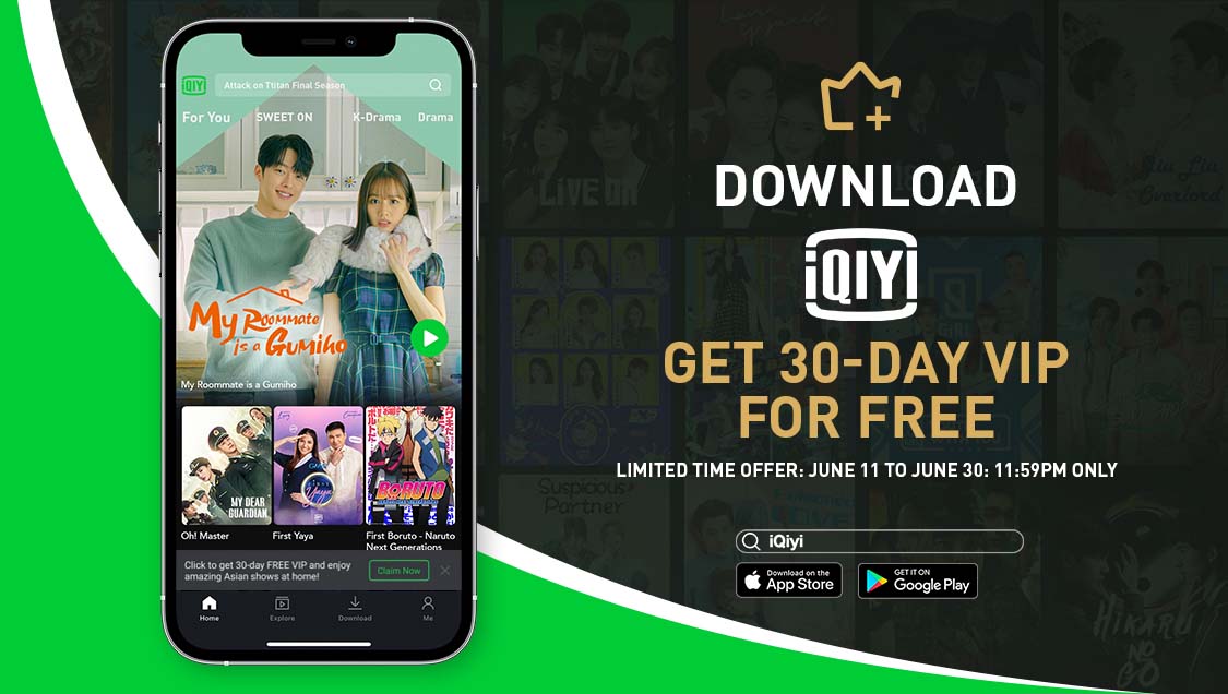 iQiyi offers free 30-day VIP subscription for Philippine users