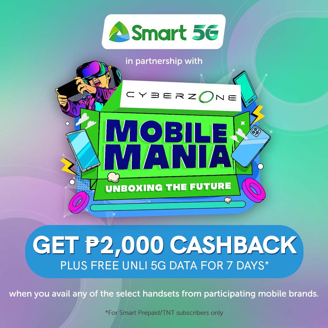 Smart offers great deals at the SM Cyberzone Mobile Mania