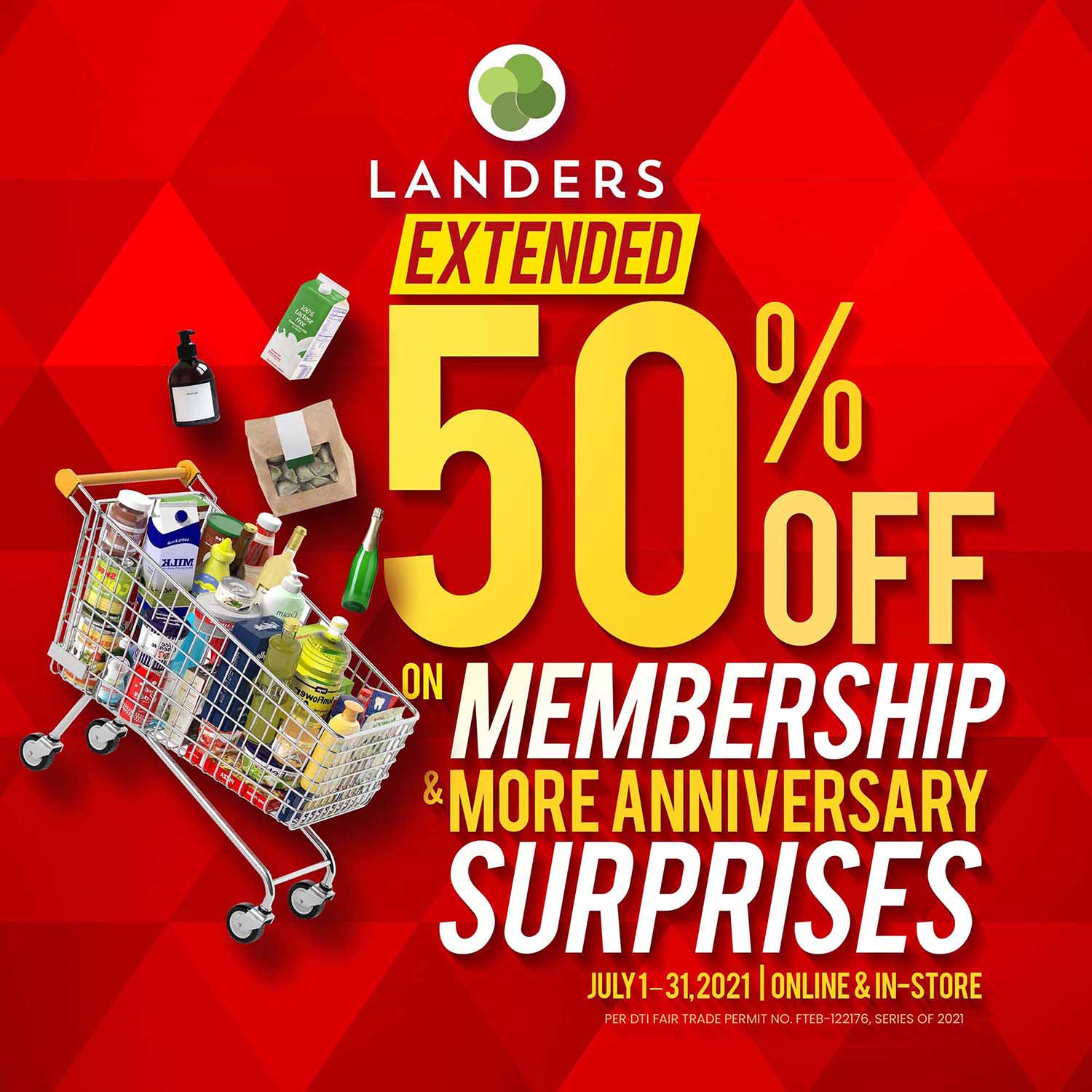 Landers Superstore extends 5th anniversary offers