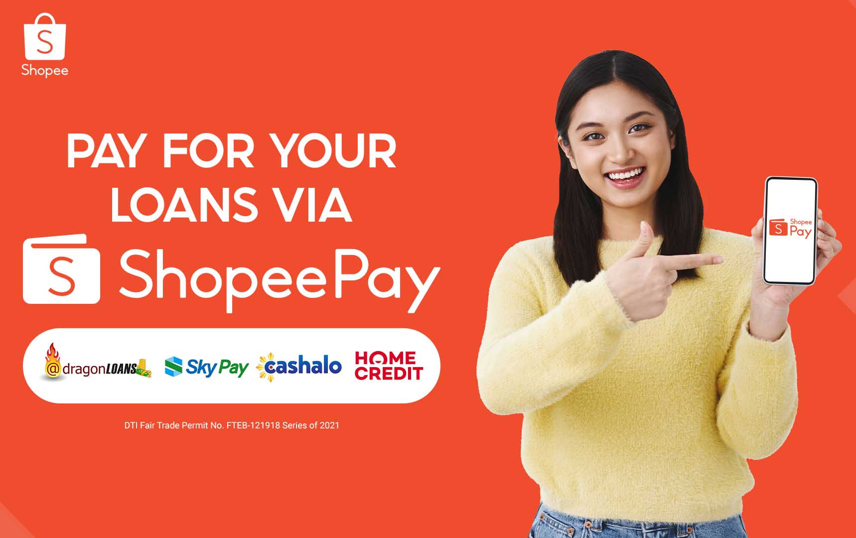 You Can Now Pay for Your Loans via ShopeePay