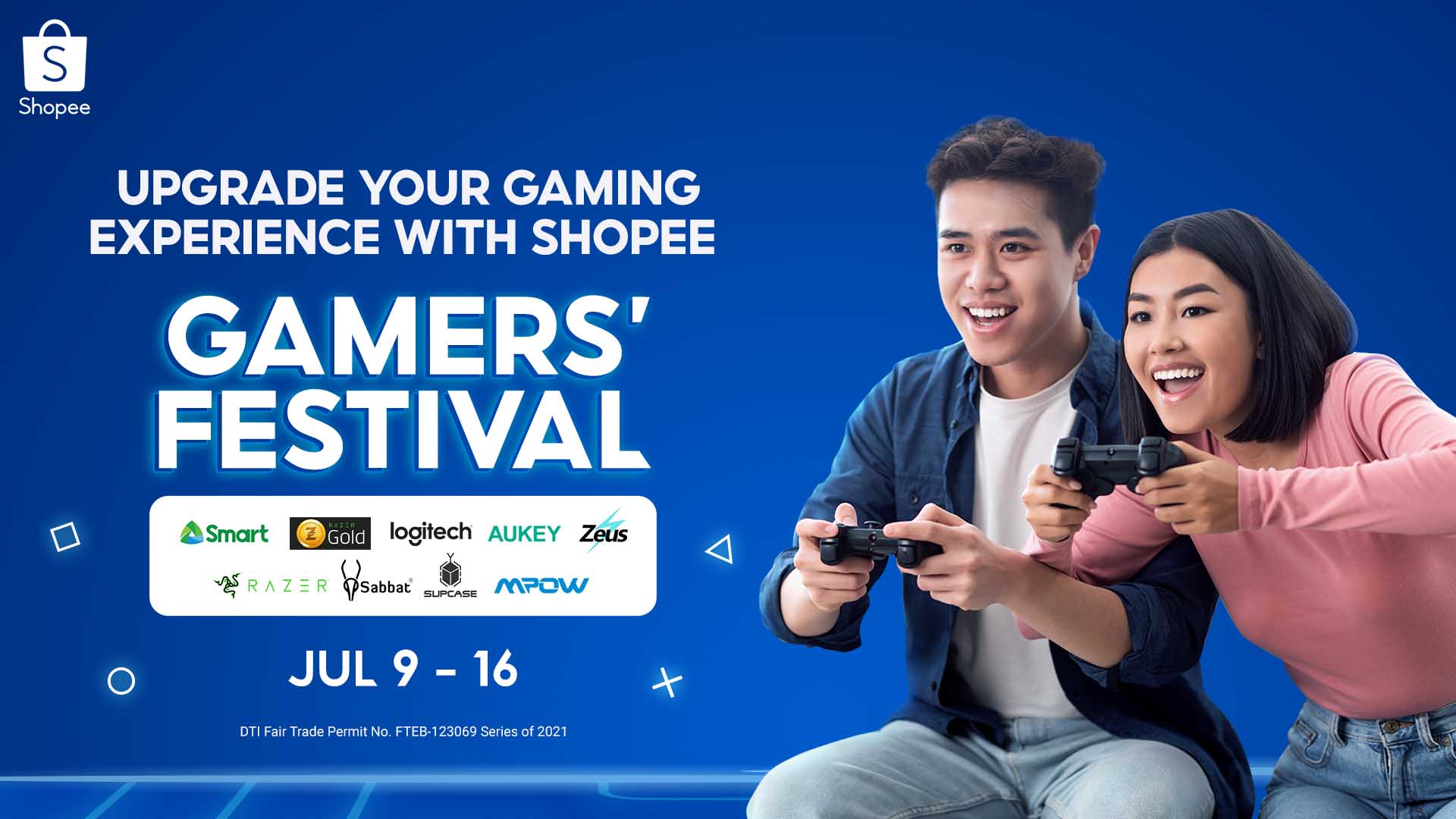 Shopee offers 70% off on top gaming products and deals from Smart, Razer Gold, Logitech, and more