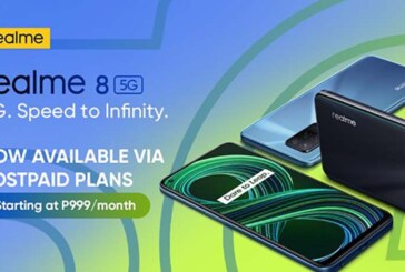 Best-selling realme 8 5G now available via postpaid plans starting P999 per month