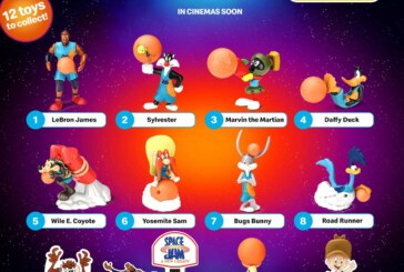 McDonald’s announces the arrival of Lebron James and his Space Jam Tune Squad toy collectibles in stores!